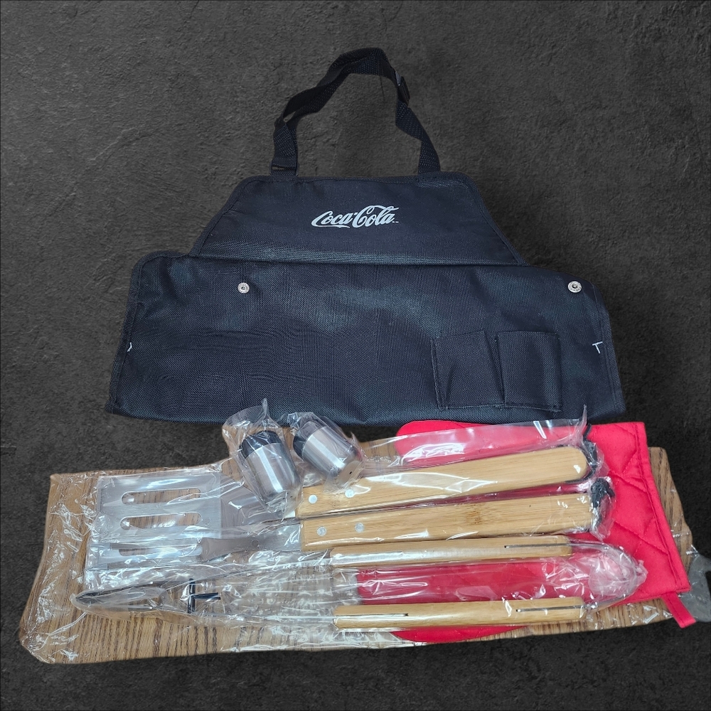🆕️ COCA COLA 6 Piece BBQ Set - Picture 4 of 4
